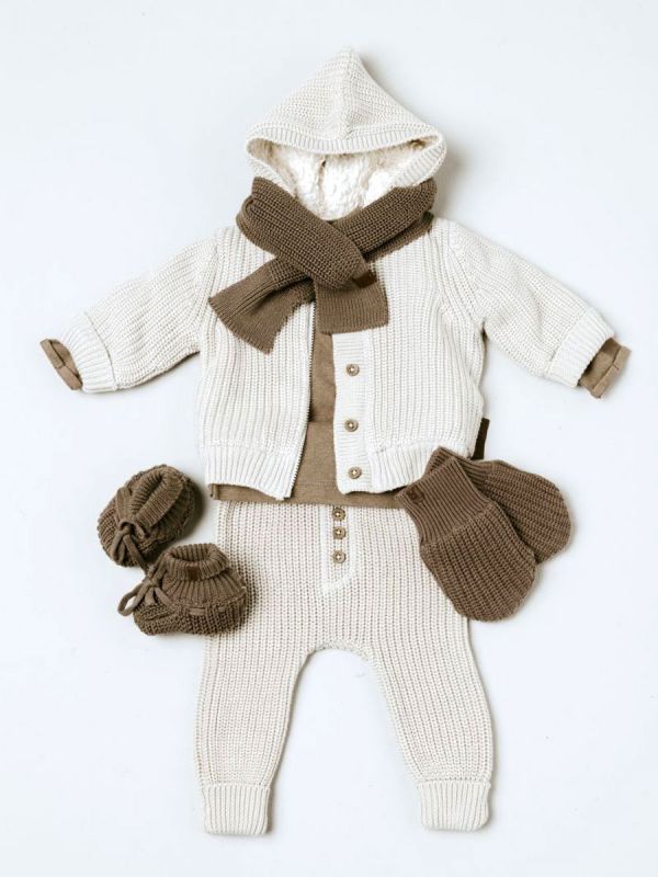 Baby's Only - Soul neulehousut vauvalle, Warm Linen