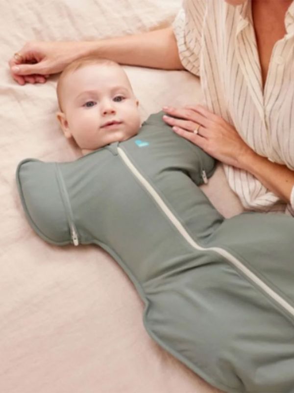 LOVE TO DREAM Swaddle Up kapalopussi 50/50 (TOG 1.0) - Deep Olive