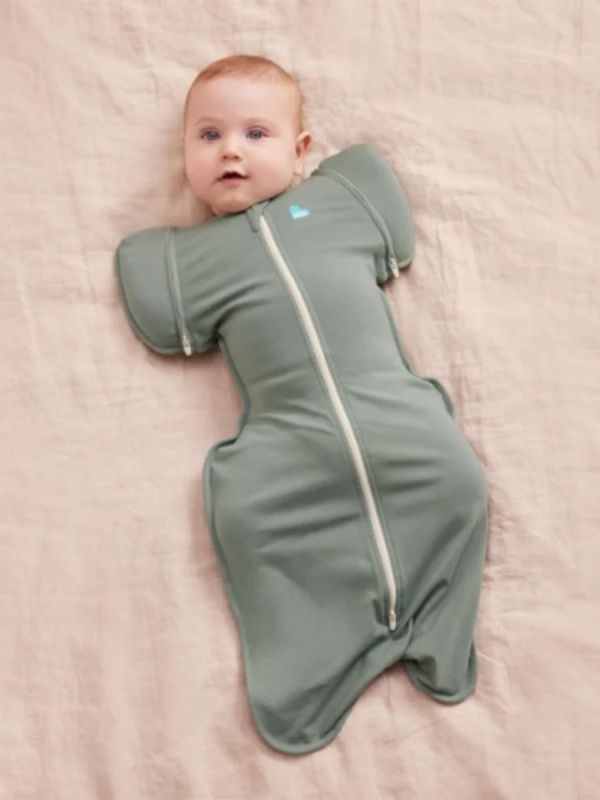 LOVE TO DREAM Swaddle Up kapalopussi 50/50 (TOG 1.0) - Deep Olive