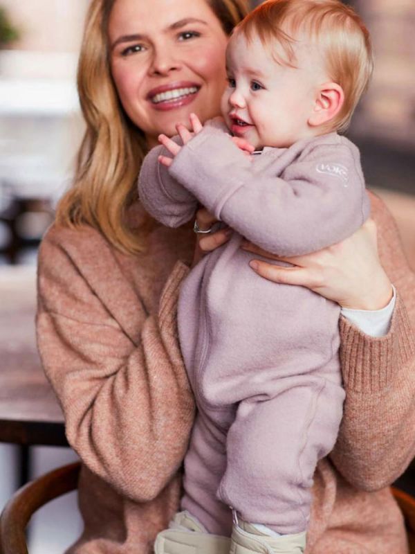 Voksi Merinovilla Haalari – välikerros ympärivuotiseen käyttöön, grape