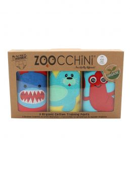 Zoocchini - harjoitteluhousut 3-pack, Ocean Pals, pojat