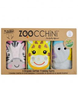 Zoocchini-harjoitteluhousut 3 kpl Zoo Friends