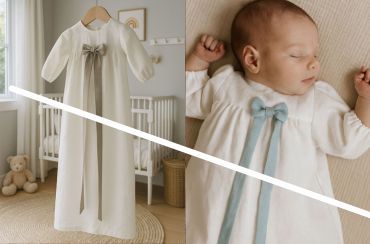 Raskauskeiju - Kastemekko ja rusetit